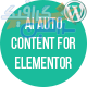 افزودنی المنتور A.I Autocontent – نسخه ۱.۰.۰ منتشر شد