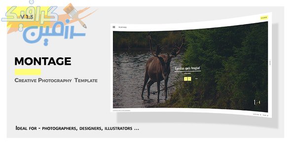 دانلود قالب سایت Montage – قالب عکاسی و فتوگرافی حرفه ای HTML