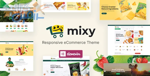 دانلود قالب وردپرس Mixy v1.0.2: قالب فروشگاه مواد غذایی ارگانیک