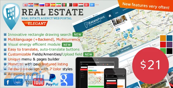 دانلود  اسکریپت Real Estate Agency Portal – راه اندازی پرتال مشاور املاک