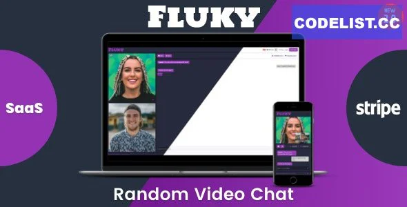 دانلود اسکریپت Fluky – اسکریپت چت ویدیویی تصادفی (مشابه سرویس Omegle)