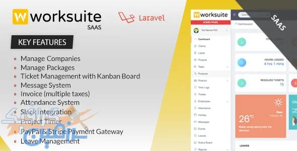 دانلود اسکریپت Worksuite Saas – اسکریپت مدیریت پروژه پیشرفته و حرفه ای