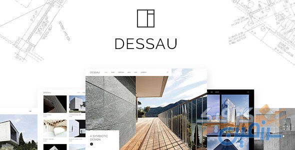 دانلود قالب وردپرس Dessau – پوسته مهندسی و طراحی داخلی وردپرس