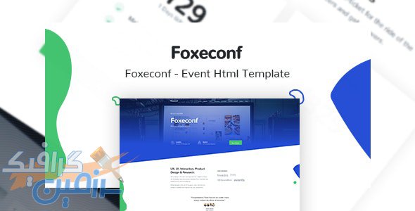 دانلود قالب سایت Foxeconf – قالب واکنش گرا و حرفه ای HTML