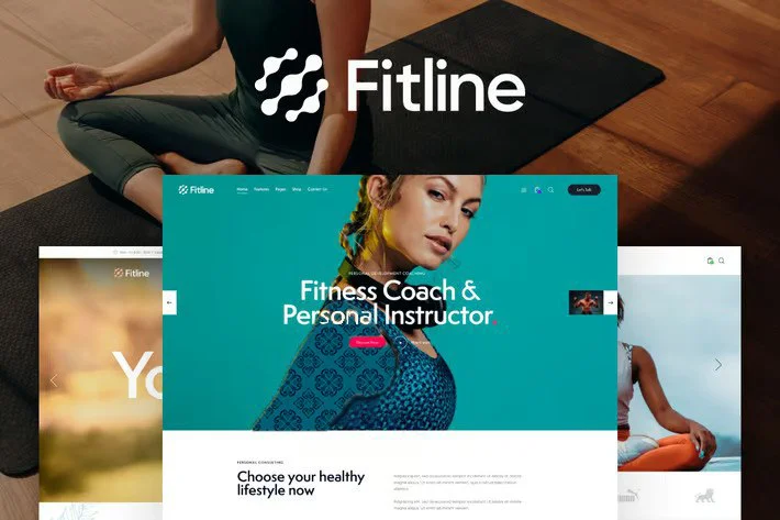 دانلود قالب مربی ورزش وردپرس FitLine