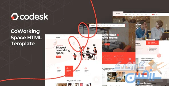دانلود قالب سایت Codesk – قالب HTML شرکتی و کسب و کار حرفه ای