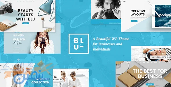دانلود قالب وردپرس Blu – پوسته شرکتی و کسب و کار وردپرس