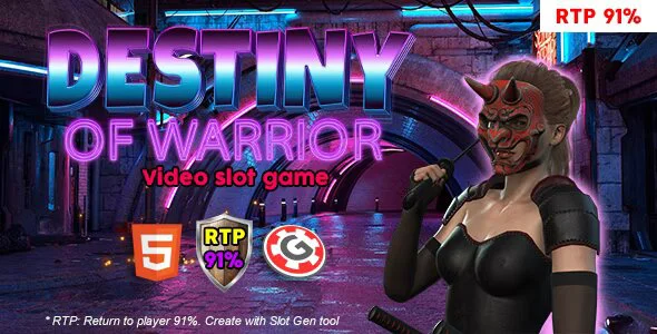 دانلود بازی HTML5 متن باز Destiny of Warrior