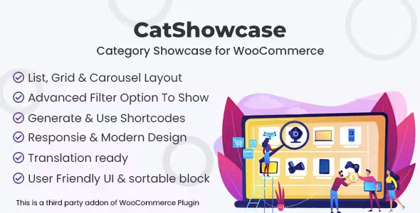 دانلود افزونه نمایش دسته بندی های ووکامرس CatShowcase