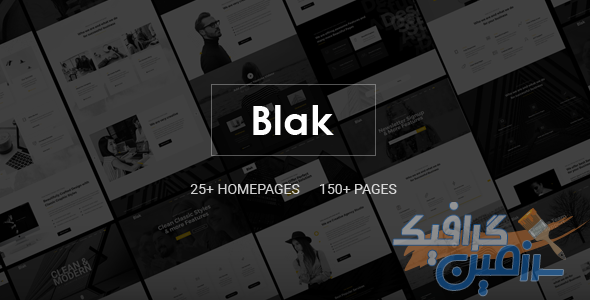 دانلود قالب سایت Blak – قالب چند منظوره و شرکتی HTML